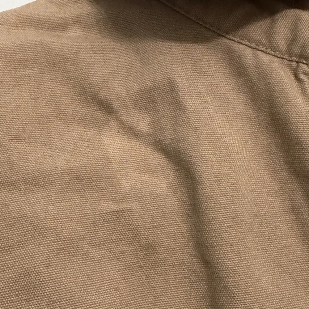 Outdoor Life Utility Workwear Gorpcore Tan Khaki Sherpa Lined Cotton XL Jacket - Picture 7 of 8